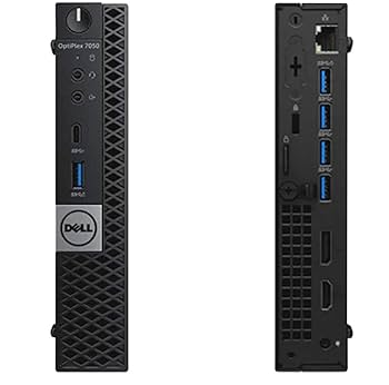 Dell Optiplex 7050 Micro Desktop, Intel i7, 16GB RAM, 256GB